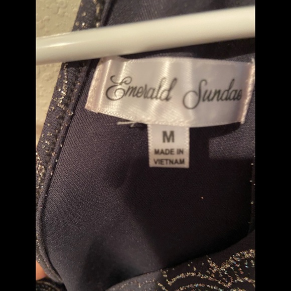 Silver Emerald Sundae Party dress! - Picture 3 of 5